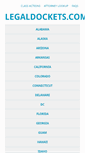 Mobile Screenshot of legaldockets.com